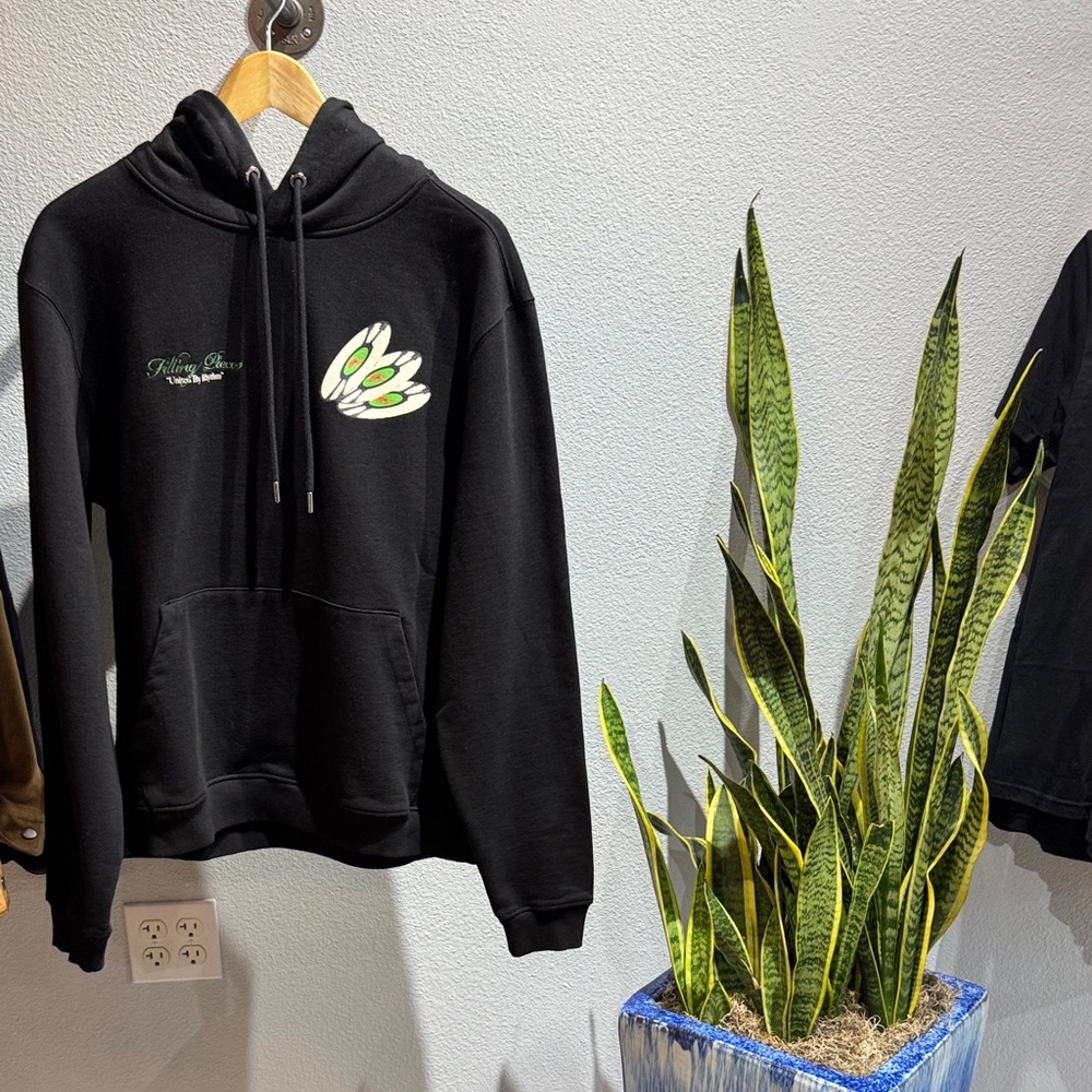 Men’s Filling Pieces DJ Hoodie in Black